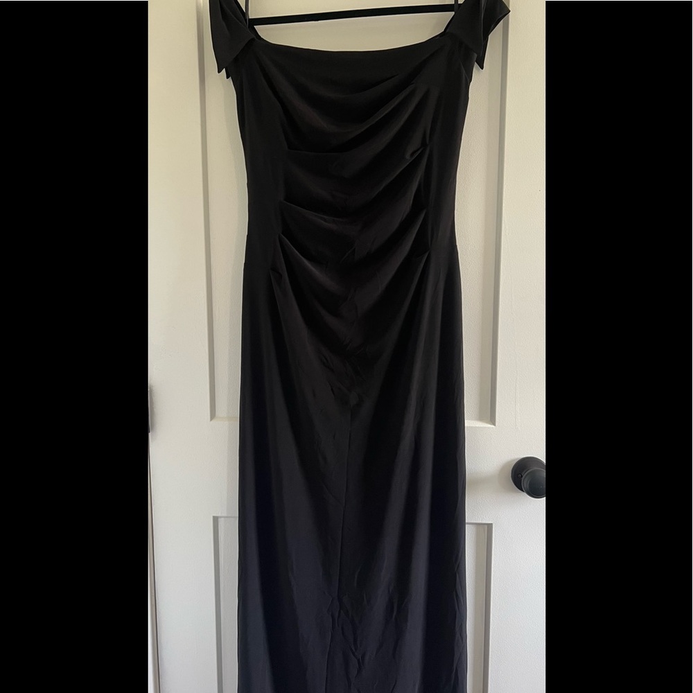 Ralph Lauren elegant and romantic black gown